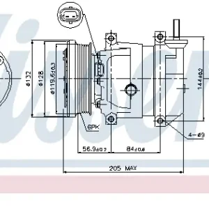 Beliebt NISSENS 89221 - Kompressor, Klimaanlage - ** FIRST FIT **