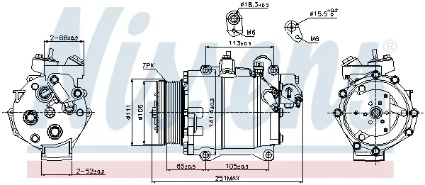 Versand Am Gleichen Tag NISSENS 89245 - Kompressor, Klimaanlage - ** FIRST FIT **