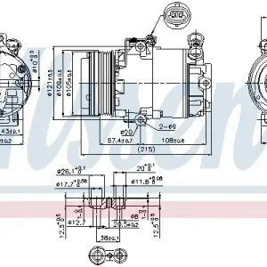 Sale NISSENS 89322 - Kompressor, Klimaanlage - ** FIRST FIT **