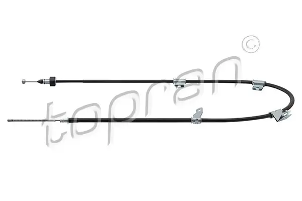 Preisreduziert TOPRAN 820 757 - Seilzug, Feststellbremse