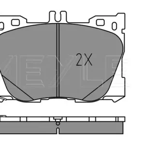 MEYLE 025 225 8618/PD - Bremsbelagsatz, Scheibenbremse - MEYLE-PD Advanced performance and design. Nur Für Kurze Zeit