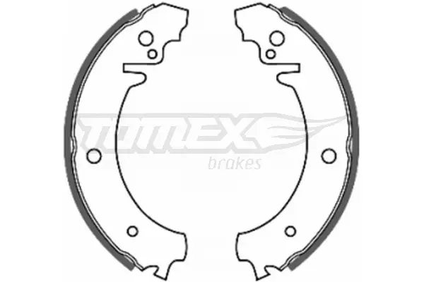 TOMEX Brakes TX 20-11 - Bremsbackensatz Kracherpreis