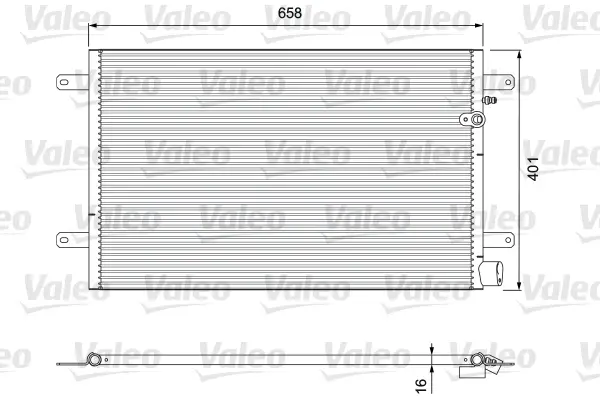 VALEO 814004 - Kondensator, Klimaanlage Expressversand