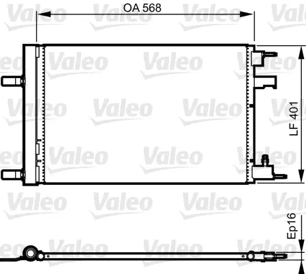 VALEO 814201 - Kondensator, Klimaanlage Expressversand