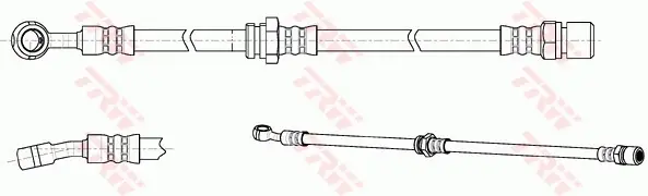 TRW PHD992 - Bremsschlauch Expressversand