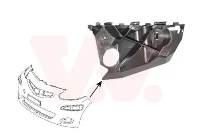 Neuheit VAN WEZEL 5403567 - Halter, Stoßfänger - ** Equipart **