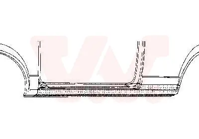 VAN WEZEL 5810.01 - Einstiegsblech Sonderangebot