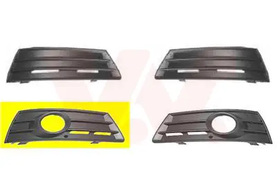 Schnäppchen VAN WEZEL 5841594 - Lüftungsgitter, Stoßfänger