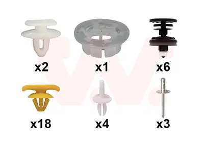 Begrenztes Angebot VAN WEZEL 5863799 - Montagesatz, Tür