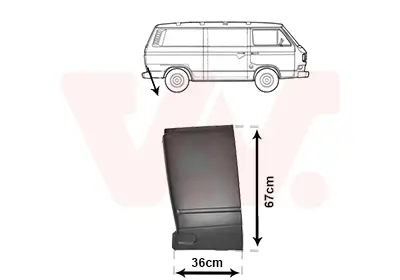 Direkt Vom Hersteller VAN WEZEL 5871134 - Seitenwand