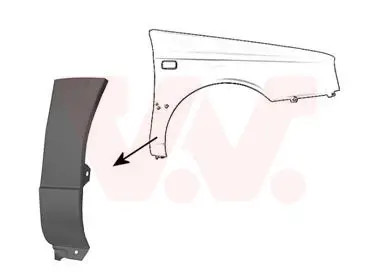VAN WEZEL 5880156 - Kotflügel Neuheit