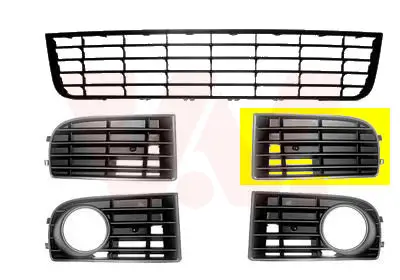 VAN WEZEL 5894591 - Lüftungsgitter, Stoßfänger - ** Equipart ** Neu Im Sortiment