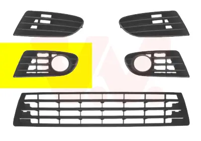 Neue Ware VAN WEZEL 5895594 - Lüftungsgitter, Stoßfänger - ** Equipart **