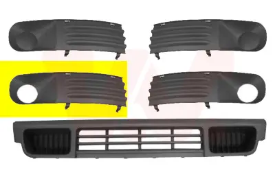 VAN WEZEL 5896594 - Lüftungsgitter, Stoßfänger - ** Equipart ** Neue Kollektion