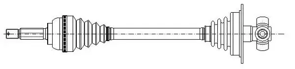 METELLI 17-0348 - Antriebswelle Super-Preis
