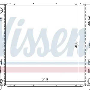 NISSENS 61017 - Kühler, Motorkühlung Neuheit