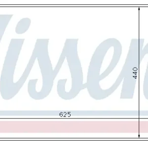 Highlight NISSENS 61975 - Kühler, Motorkühlung