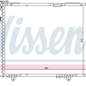 Sofort Bestellen NISSENS 62711 - Kühler, Motorkühlung