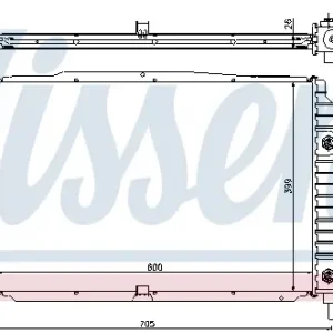 Online Kaufen NISSENS 63115A - Kühler, Motorkühlung - ** FIRST FIT **