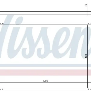 NISSENS 646873 - Kühler, Motorkühlung Aktuell