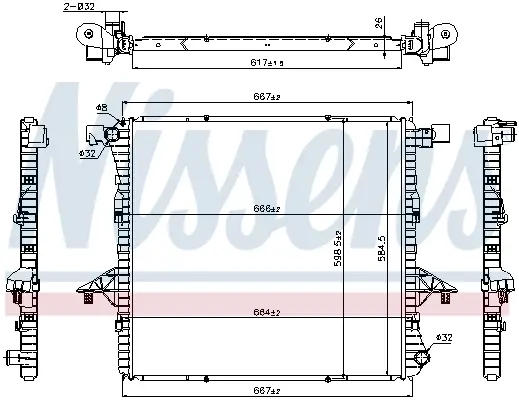 NISSENS 65298 - Kühler, Motorkühlung Bestseller
