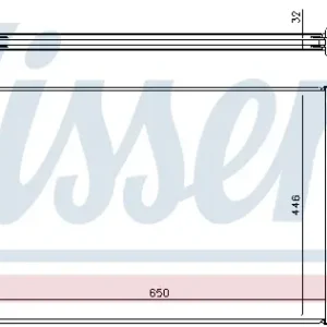 Solange Der Vorrat Reicht NISSENS 65309 - Kühler, Motorkühlung