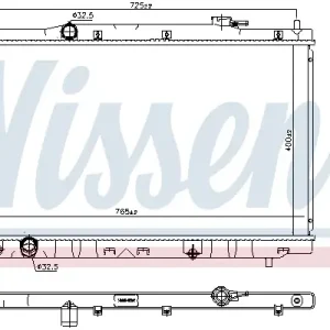 Jetzt Kaufen NISSENS 681375 - Kühler, Motorkühlung