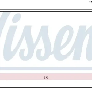 Markenprodukt NISSENS 68183 - Kühler, Motorkühlung