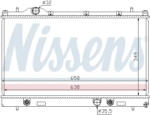 NISSENS 69209 - Kühler, Motorkühlung Direktkauf