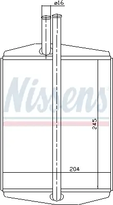 Beliebt NISSENS 71748 - Wärmetauscher, Innenraumheizung