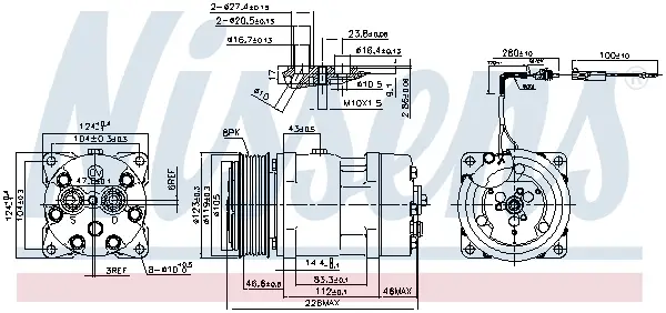 NISSENS 899928 - Kompressor, Klimaanlage - ** FIRST FIT ** Knallerangebot