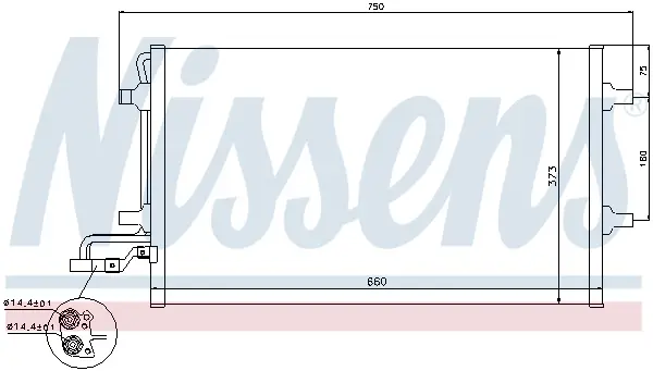 Sichere Zahlung NISSENS 940086 - Kondensator, Klimaanlage - ** FIRST FIT **