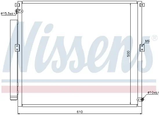 Direkt Vom Hersteller NISSENS 940167 - Kondensator, Klimaanlage - ** FIRST FIT **
