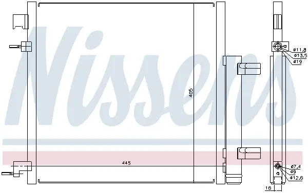 Aktuell NISSENS 940247 - Kondensator, Klimaanlage - ** FIRST FIT **