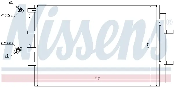 NISSENS 940330 - Kondensator, Klimaanlage - ** FIRST FIT ** Markenprodukt
