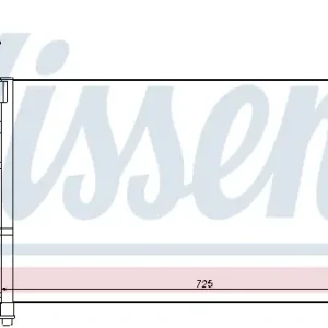 Preisreduziert NISSENS 940350 - Kondensator, Klimaanlage