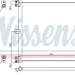 Preisreduziert NISSENS 940703 - Kondensator, Klimaanlage
