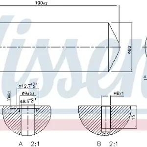 Neu Im Sortiment NISSENS 95148 - Trockner, Klimaanlage