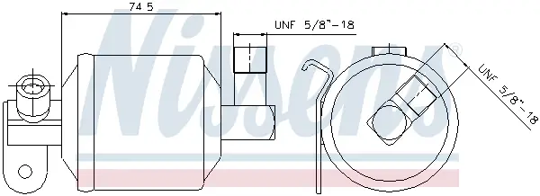 NISSENS 95204 - Trockner, Klimaanlage Günstig