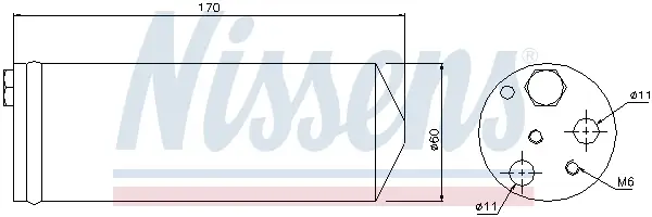 Knallerangebot NISSENS 95239 - Trockner, Klimaanlage