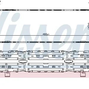 Saisonangebot NISSENS 96321 - Ladeluftkühler - ** FIRST FIT **