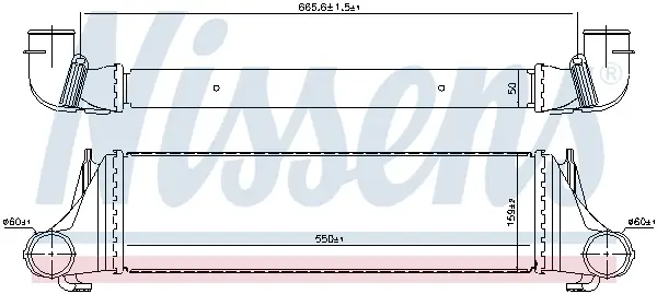 NISSENS 96388 - Ladeluftkühler - ** FIRST FIT ** Mega-Angebot