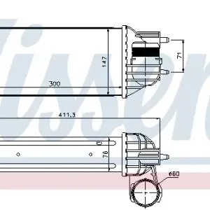 NISSENS 96512 - Ladeluftkühler - ** FIRST FIT ** Direktkauf