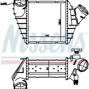 Geprüft NISSENS 96759 - Ladeluftkühler - ** FIRST FIT **