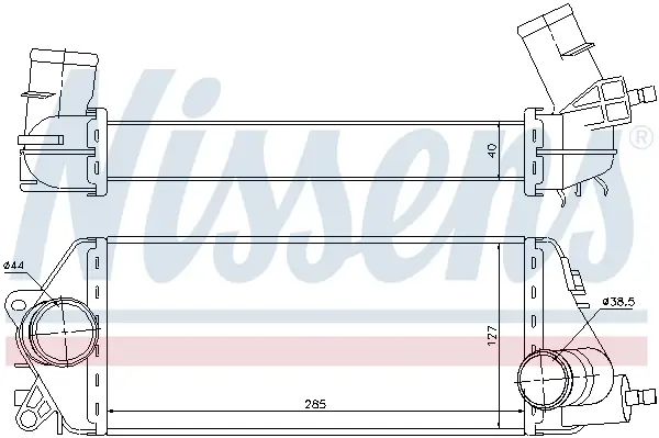 NISSENS 96776 - Ladeluftkühler - ** FIRST FIT ** Heißes Angebot