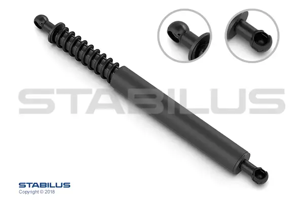 Preisreduziert STABILUS 596311 - Gasfeder, Koffer-/Laderaum - // FEDERBEIN