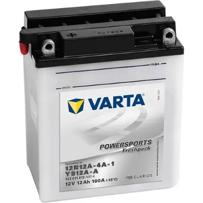 VARTA 512011012A514 - Starterbatterie - POWERSPORTS Freshpack 12Ah 160 A 12 V Finale Aktion