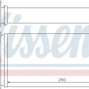 Jetzt Kaufen NISSENS 73655 - Wärmetauscher, Innenraumheizung