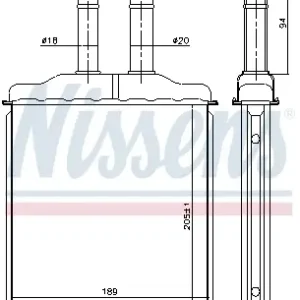 Sichere Zahlung NISSENS 76505 - Wärmetauscher, Innenraumheizung