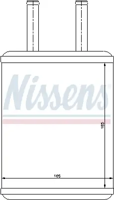 NISSENS 77503 - Wärmetauscher, Innenraumheizung Abverkauf